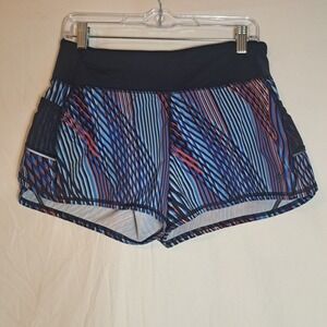 Athleta Women's Size Small Mosaic Ready Set Go Running Shorts gym